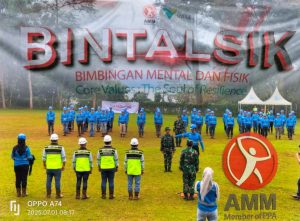 PT AMM dan TNI KODIM 1403 Gelar Pembinaan Mental dan Fisik Pertama di Lingkungan Vendor PT Vale