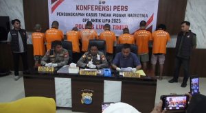 Konferensi Pers Narkoba Polres Luwu Timur: Sempat Disinggung Dugaan Oknum, Ini Sikap Tegas Wakapolres
