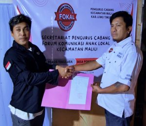 Pembentukan Pengurus Kecamatan Forum Komunikasi Anak Lokal (PC FOKAL) Kecamatan Malili
